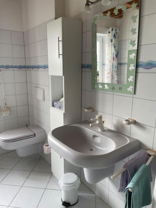 Ferienwohnung Panorama Saentisblick Hergatz Exterior foto